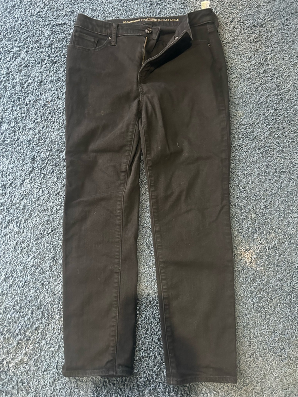 Chico's Straight Leg Jeans in Black